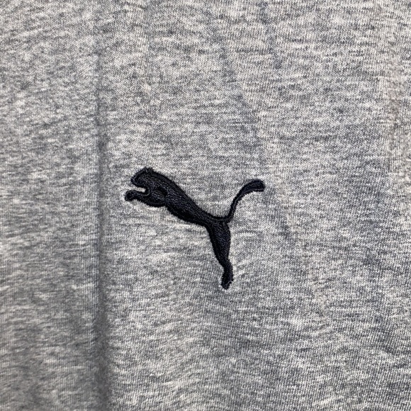 Puma Large Gray Polo Shirt - Picture 4 of 9
